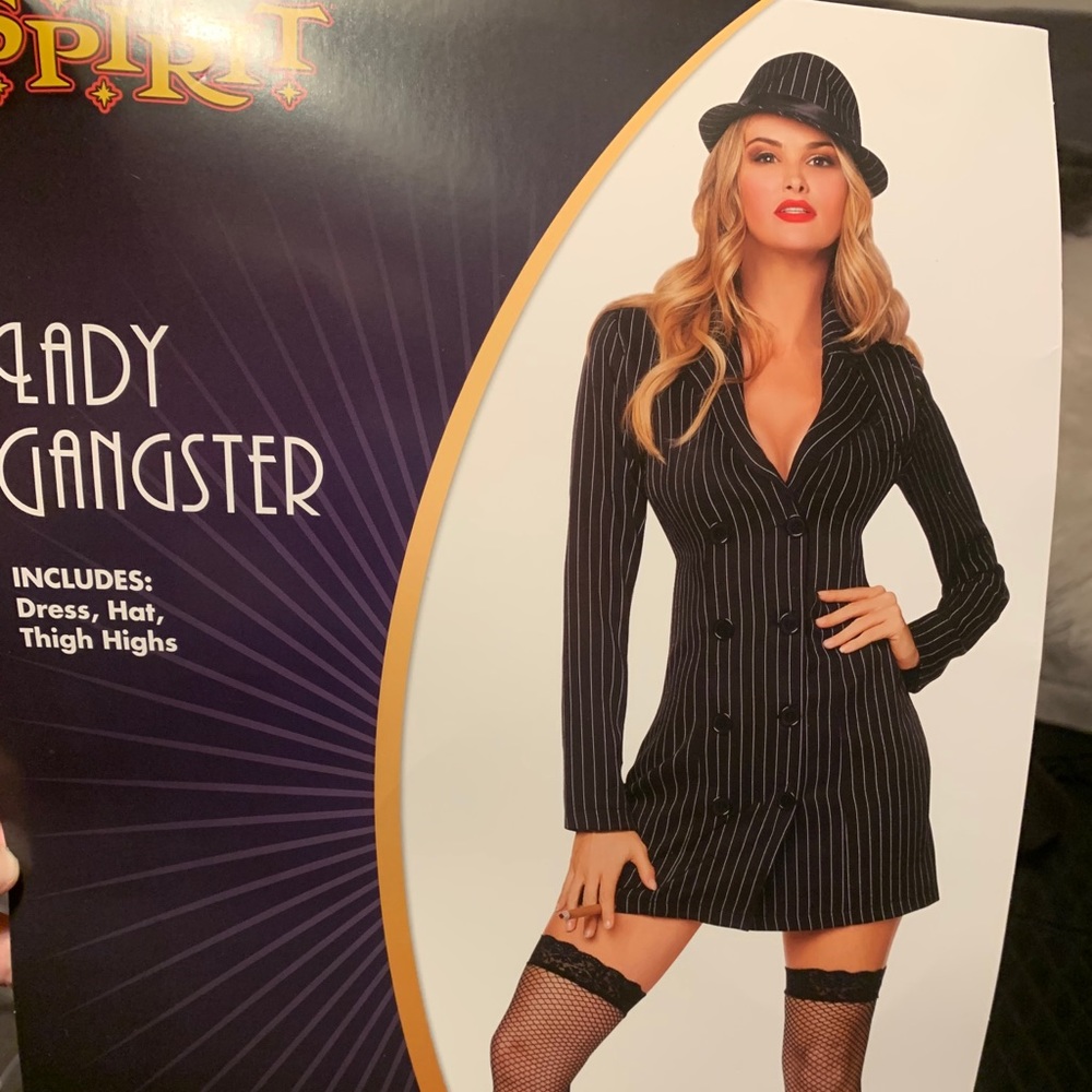 Lady Gangster Halloween Costume